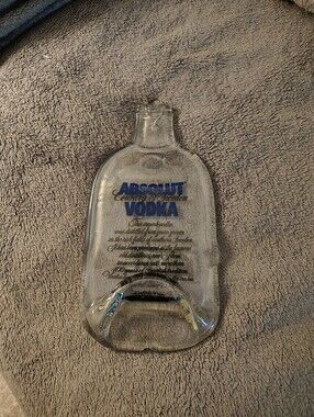 Absolut Vodka Bottle Flatted To Hanging Platter